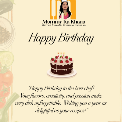 mummy ka khaana birthday wish
